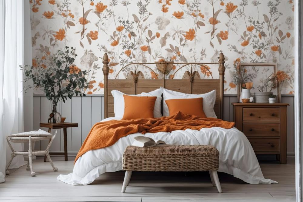 Chambre revêtement décoration murale